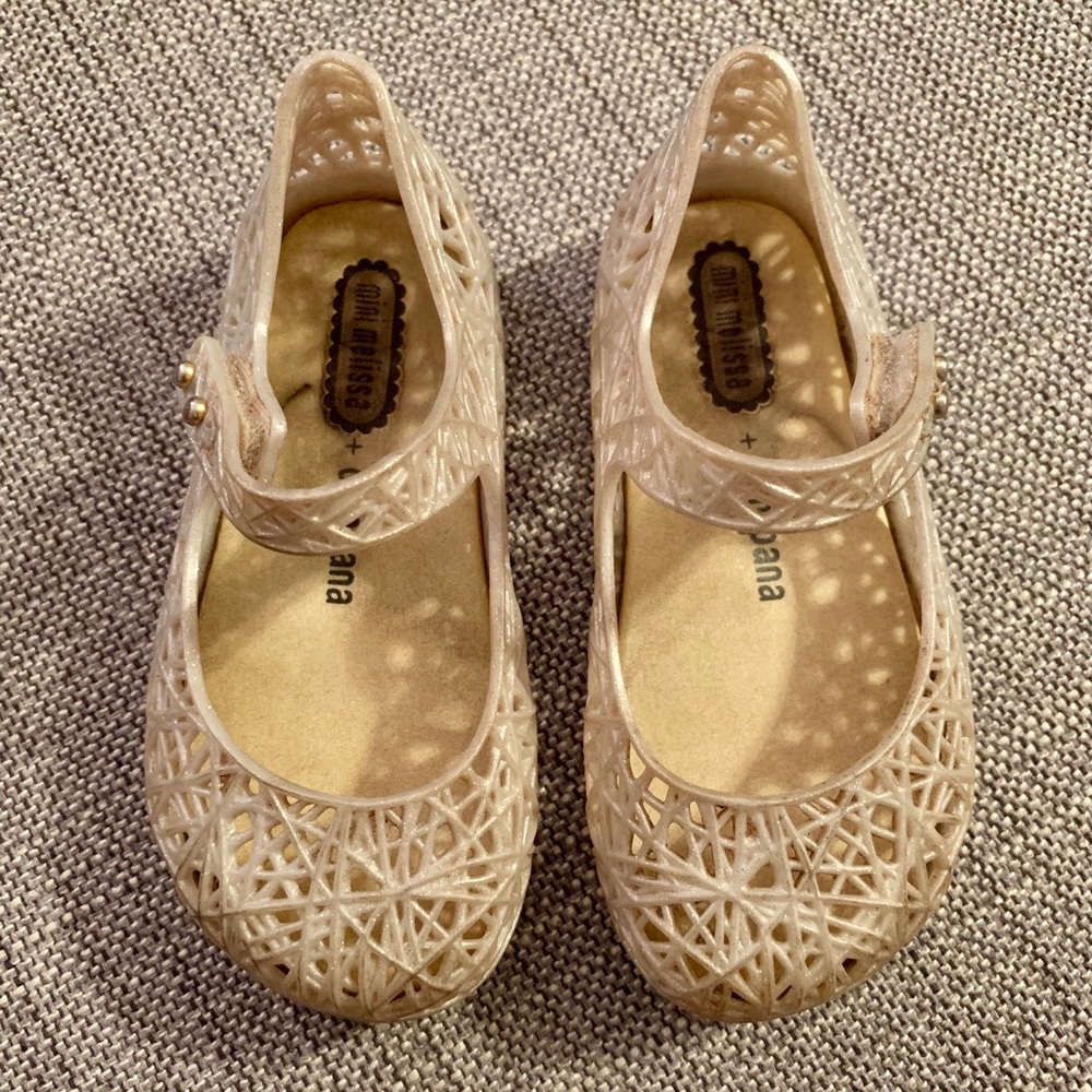 Mini Melissa + Campana Zig Zag shoes